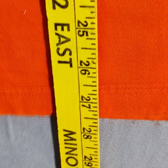 Harley-Davidson men's T-shirt size M orange double side decorated short sleeve - Picture 8 of 8